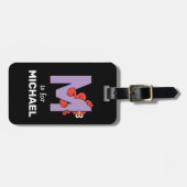 Elmo Alphabet | M PAARS Bagagelabel (Voorkant horizontaal)