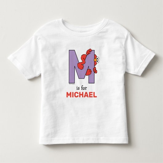 Elmo Alphabet | M PAARS Kinder Shirts (Voorkant)