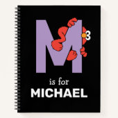 Elmo Alphabet | M PAARS Notitieboek (Voorkant)