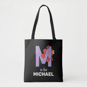 Elmo Alphabet   M PAARS Tote Bag