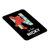 Elmo Alphabet | N Nuts Magneet (Rechterzijde)