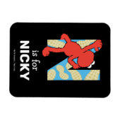 Elmo Alphabet | N Nuts Magneet (Horizontaal)