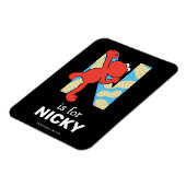 Elmo Alphabet | N Nuts Magneet (Linkerzijde)