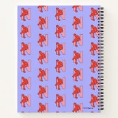 Elmo Alphabet | N Roze Notitieboek (Achterkant)