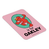 Elmo Alphabet | O BLAUWGROEN Magneet (Rechterzijde)