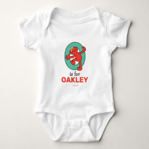 Elmo Alphabet   O BLAUWGROEN Romper