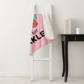 Elmo Alphabet | O BLAUWGROEN Sherpa Deken (In situ)