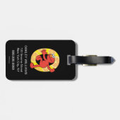 Elmo Alphabet | O ORANJE Bagagelabel (Achterkant horizontaal)