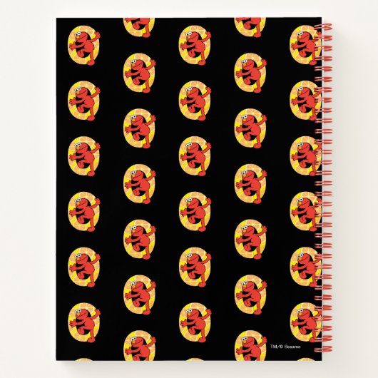 Elmo Alphabet | O ORANJE Notitieboek (Achterkant)