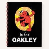 Elmo Alphabet | O ORANJE Notitieboek (Voorkant)