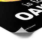 Elmo Alphabet | O ORANJE Poster (Hoek)