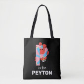 Elmo Alphabet | P-Raad Tote Bag (Voorkant)