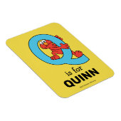 Elmo Alphabet | Q Blue Magneet (Rechterzijde)