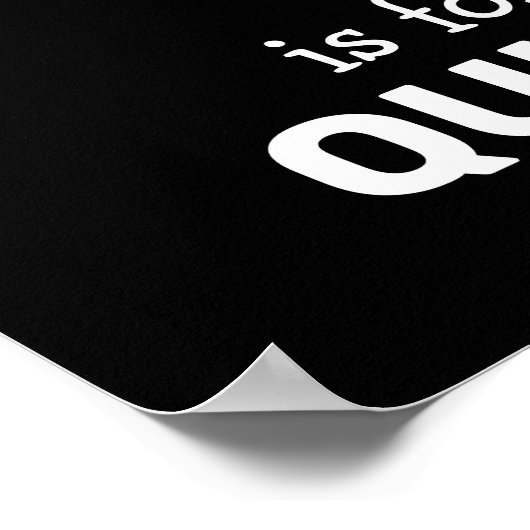 Elmo Alphabet | Q-vraagteken Poster (Hoek)