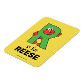Elmo Alphabet | R Groen Magneet (Linkerzijde)