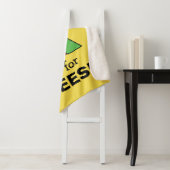 Elmo Alphabet | R Groen Sherpa Deken (In situ)