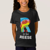 Elmo Alphabet | R Rainbow T-shirt (Voorkant)