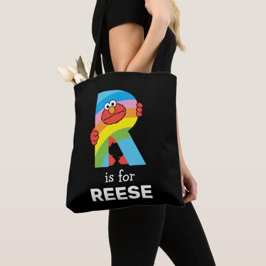 Elmo Alphabet | R Rainbow Tote Bag (Dichtbij)