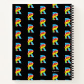 Elmo Alphabet | R Regenboog Notitieboek (Achterkant)