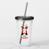 Elmo Alphabet | Röntgenfoto Acryl Drinkbeker (Achterkant)