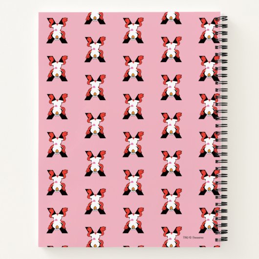 Elmo Alphabet | Röntgenfoto Notitieboek (Achterkant)