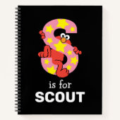 Elmo Alphabet | S Star Notitieboek (Voorkant)