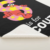 Elmo Alphabet | S Star Sherpa Deken (3/4)