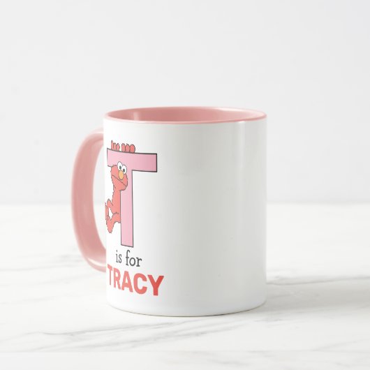 Elmo Alphabet | T Roze Mok (Voorkant links)