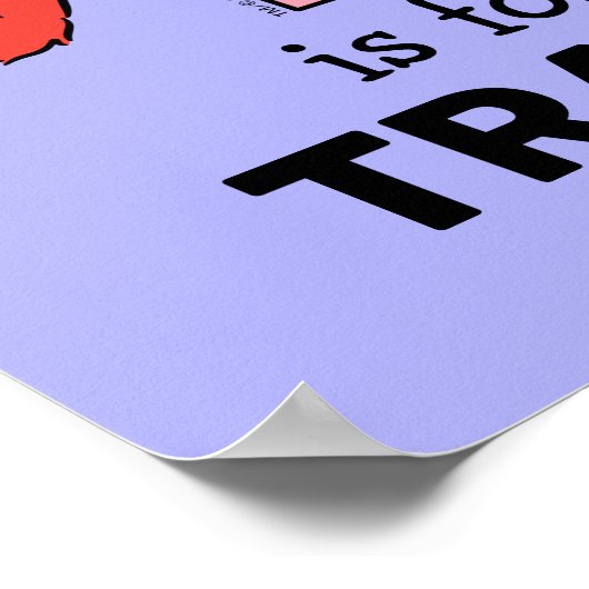 Elmo Alphabet | T Roze Poster (Hoek)