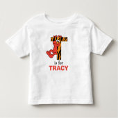 Elmo Alphabet | T tijger Kinder Shirts (Voorkant)