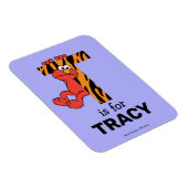 Elmo Alphabet | T tijger Magneet (Rechterzijde)