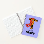 Elmo Alphabet | T tijger Notitieboek (Binnen)