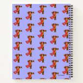 Elmo Alphabet | T tijger Notitieboek (Achterkant)