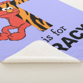 Elmo Alphabet | T tijger Sherpa Deken (3/4)