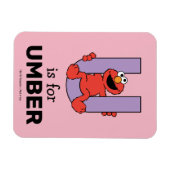 Elmo Alphabet | U PAARS Magneet (Horizontaal)