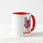 Elmo Alphabet | U PAARS Mok (Voorkant rechts)