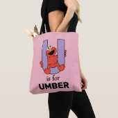 Elmo Alphabet | U PAARS Tote Bag (Dichtbij)