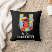 Elmo Alphabet | U Umbrella Kussen (Deken)