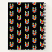 Elmo Alphabet | U Umbrella Notitieboek (Achterkant)