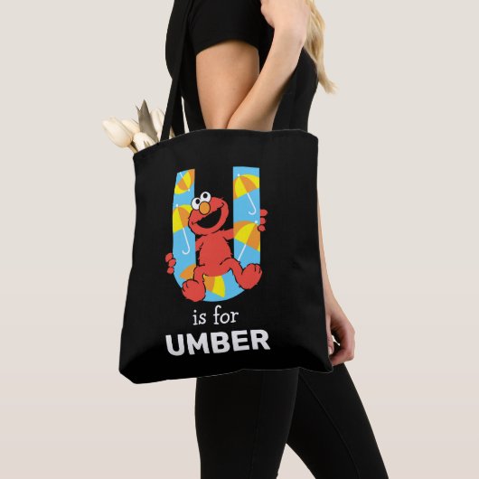 Elmo Alphabet | U Umbrella Tote Bag (Dichtbij)