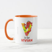 Elmo Alphabet | V Plantaardige gewassen Mok (Links)