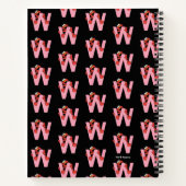 Elmo Alphabet | W Roze Notitieboek (Achterkant)