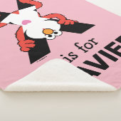 Elmo Alphabet | X-straling Sherpa Deken (3/4)