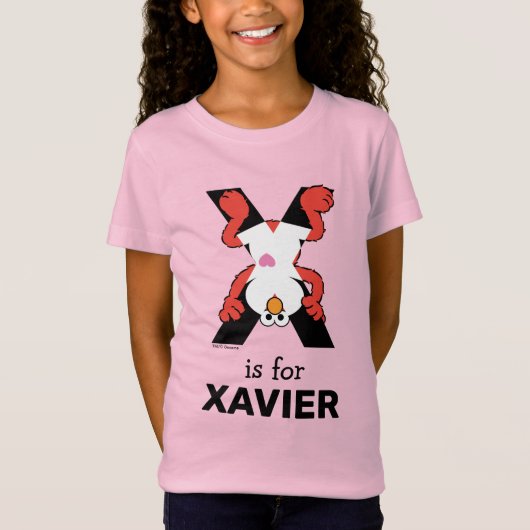 Elmo Alphabet | X-straling T-shirt (Voorkant)