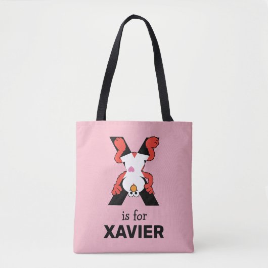 Elmo Alphabet | X-straling Tote Bag (Voorkant)