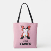 Elmo Alphabet | X-straling Tote Bag (Achterkant)