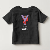 Elmo Alphabet | Y PAARS Kinder Shirts (Voorkant)