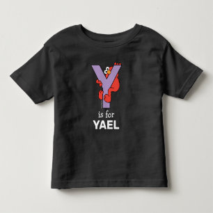 Elmo Alphabet   Y PAARS Kinder Shirts