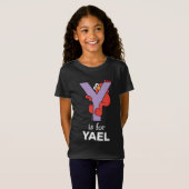 Elmo Alphabet | Y PAARS T-shirt (Voorkant volledig)