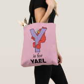 Elmo Alphabet | Y PAARS Tote Bag (Dichtbij)